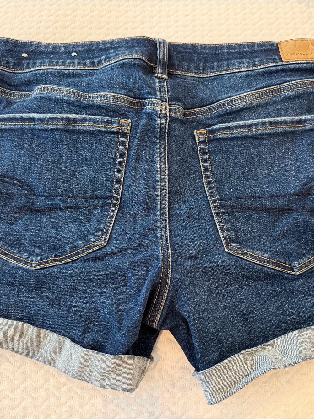 American Eagle Outfitters Blue Denim Jeans - Next Level Stretch - Midi - Picture 3 of 6